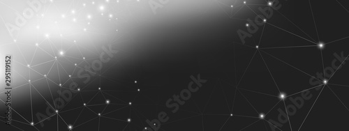 Abstract Data Flow. Gray Sc...
