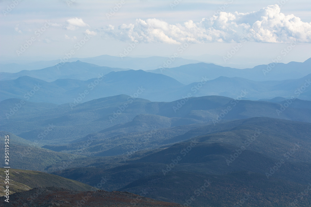 Mountain Range, scene from Mt. Washington