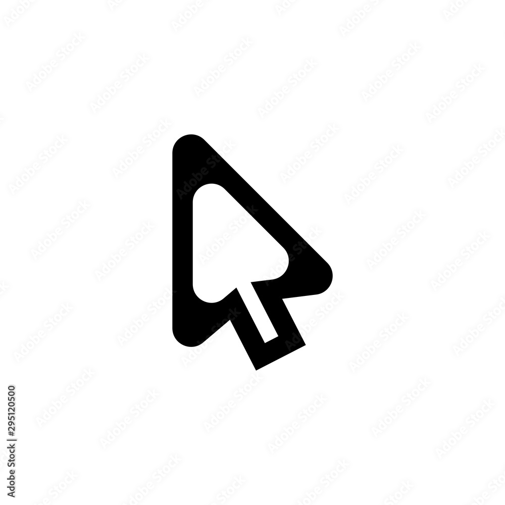 Click icon. Touch button symbol Click icon. Touch button symbol