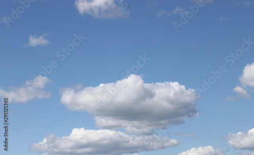 blue sky with clouds