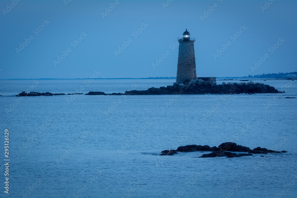 Whaleback Lighthouse York, Maine