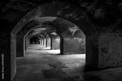 Perspective arches view in Fort Point