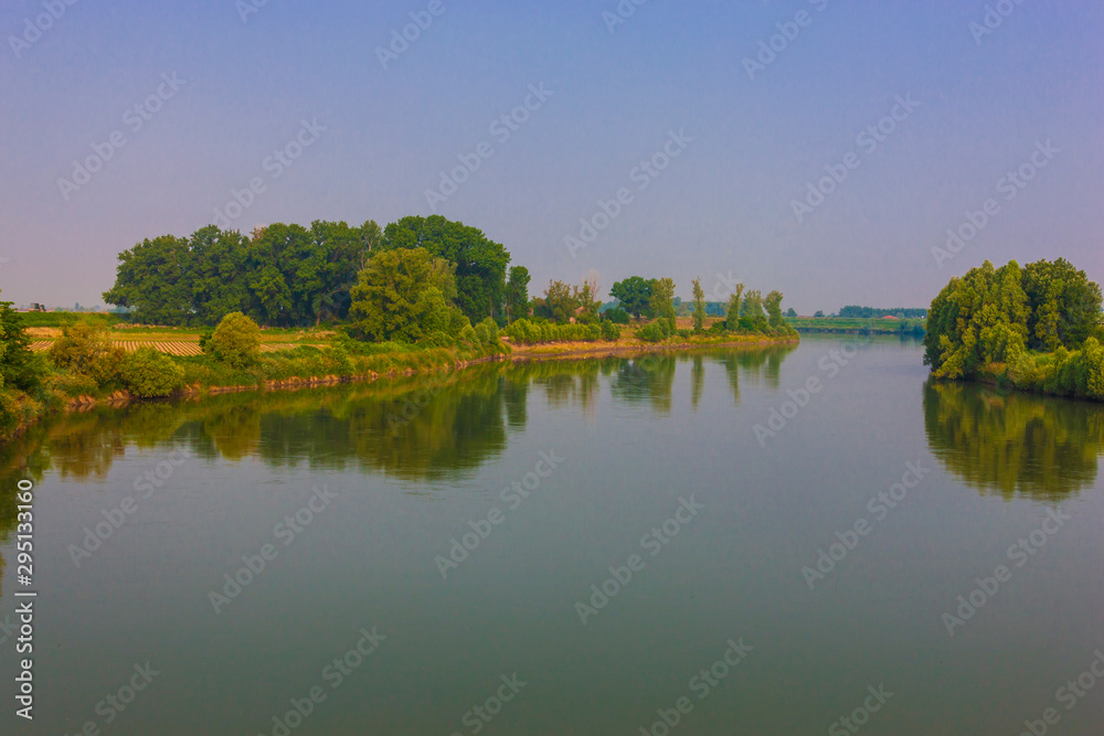 The river Adige in Italy