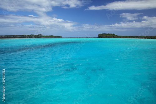 Lekiny Bay on Ouvea Island, Loyalty Islands, New Caledonia.