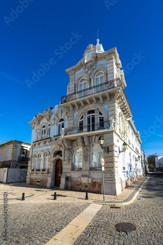 The Palacete Belmarco in Faro is one of most interesting examples of revivalist architecture, Algarve, Portugal photo
