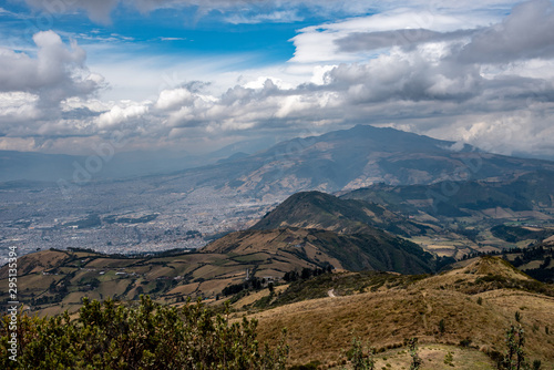 Quito from the Pichincha volcano