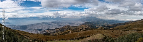 Quito from the Pichincha volcano