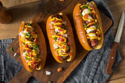 Photography Homemade Sonoran Hot Dogs