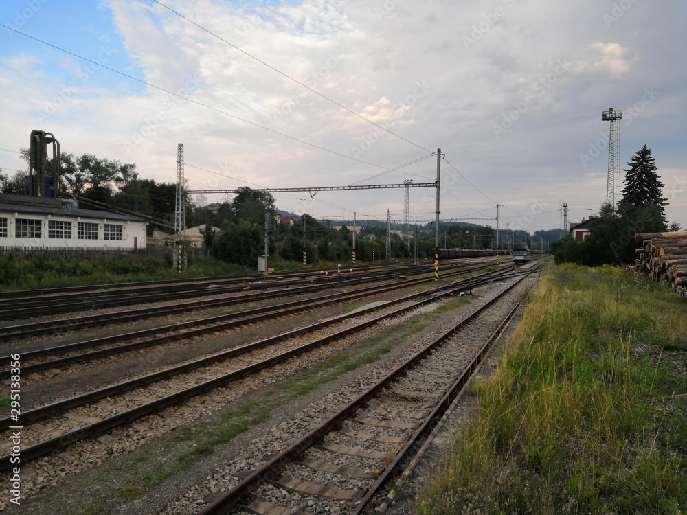 Railway somewhere in the Czech republic