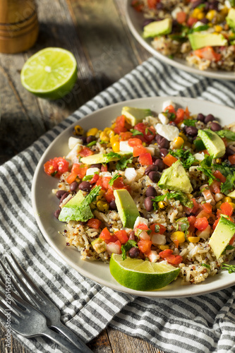 Homemade Mexican Baja Rice Bowl