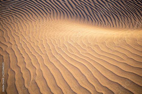 Foto ripples in the sand