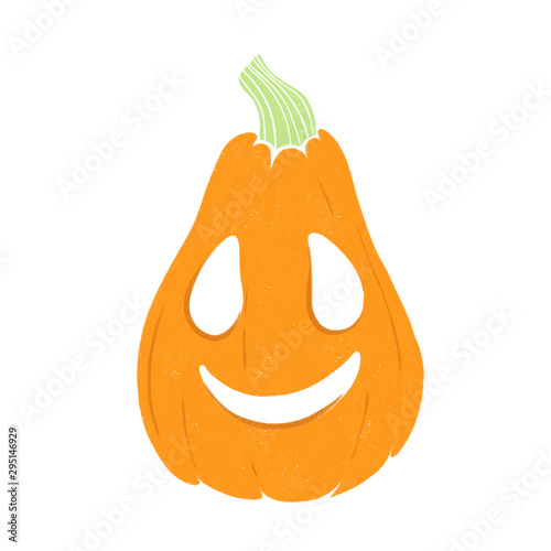 Cute halloween illustration. hand drawn graphic