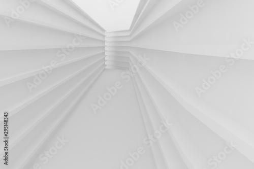 abstract 3D rendering of a modern architecture background
