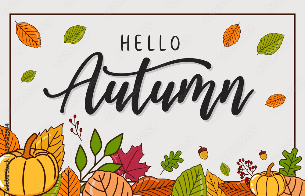 autumn design vector illustration