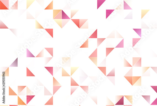 Light vector pattern with polygonal style.