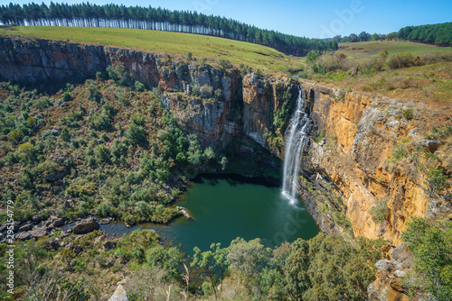 beautiful waterfall berlin falls, panorama route, mpumalanga, south africa 5