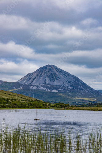 Errigal, Iconic mountain, Wild Atlantic Way, Gweedore, County Donegal, Ulster, Ireland