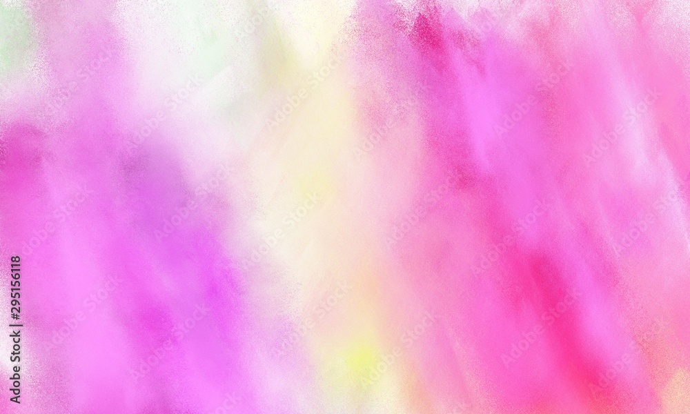 abstract watercolor painted background with violet, antique white and pastel pink color and space for text