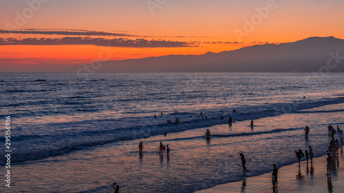 Sunset in Santa Monica 