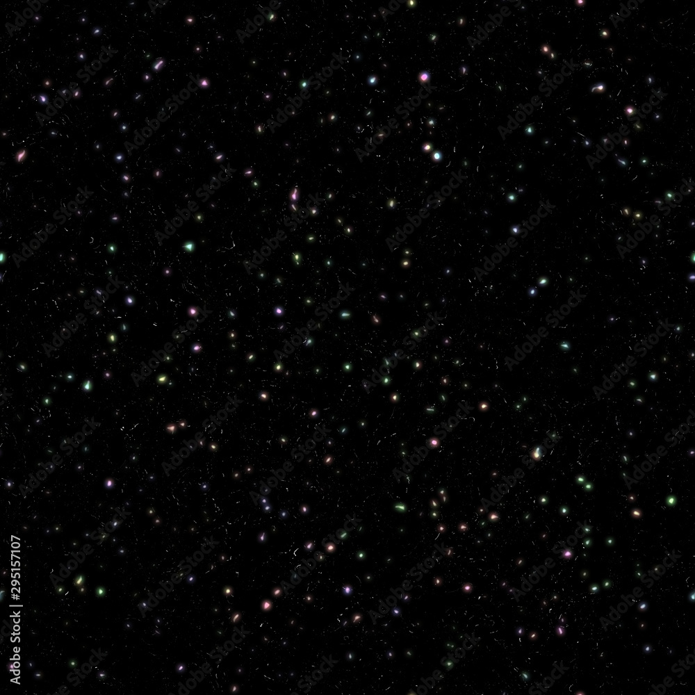 Stars and galaxy outer space sky night universe black starry background of starfield - seamless astronomical, deep space texture