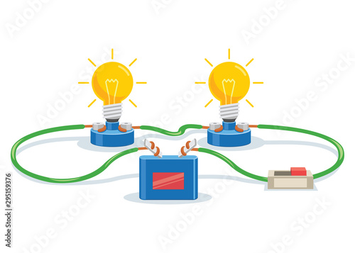 Simple Electric Circuit Experiment For Children Education