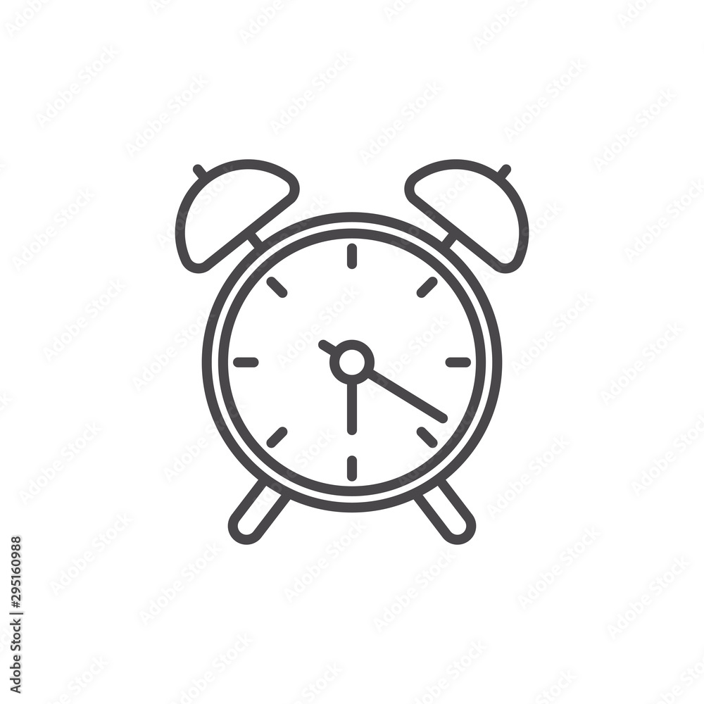 Isolated clock icon vector design Isolated clock icon vector design