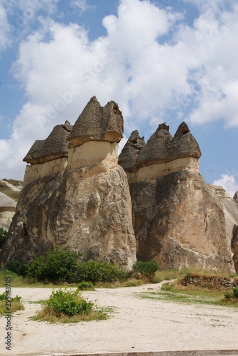 rock-cut dwellings in cappadocia