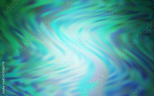 Light BLUE vector background with galaxy stars. Modern abstract illustration with Big Dipper stars. Smart design for your business advert.