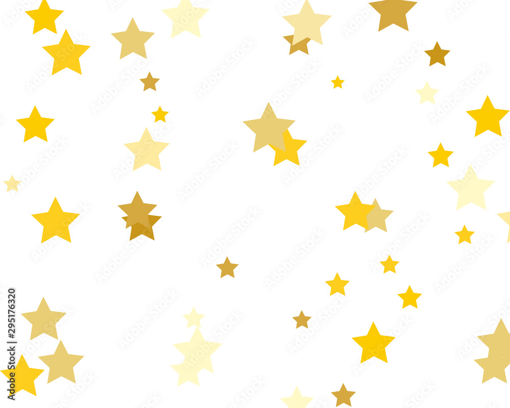 Vector golden frame. Flat greeting card template with gold stars on white background. Festive card, poster, banner, design element. Flat line icon. Luxury vector illustration. Vector illustration Vector golden frame. Flat greeting card template with gold stars on white background. Festive card, poster, banner, design element. Flat line icon. Luxury vector illustration. Vector illustration