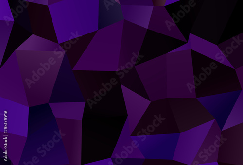 Dark Purple vector layout with lines, rectangles.