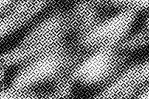 Subtle grit texture of black spray on white paper. Particles and blots of paint. Vector halftone texture overlay