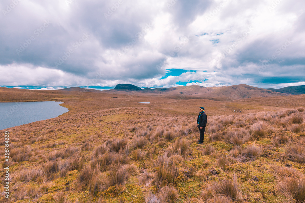 Obraz premium hermoso paisaje de los Andes de Sudamérica 