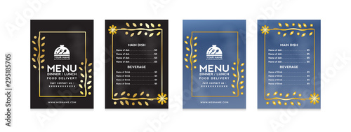 World vegan day for the design of restaurant menu books