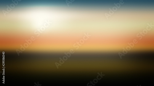 gradient sun background abstract design, blur art.