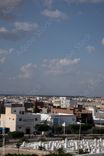 Tunisia city architecture
