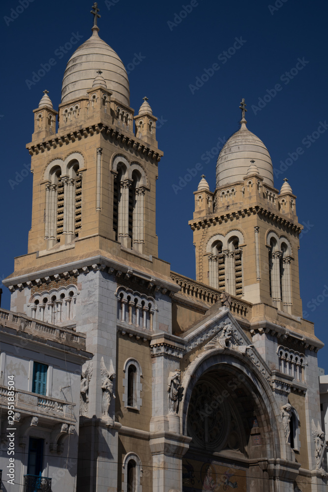 Tunisia- Tunis city architecture 