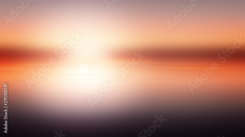 Sunset background illustration gradient abstract, bright design. © bravissimos