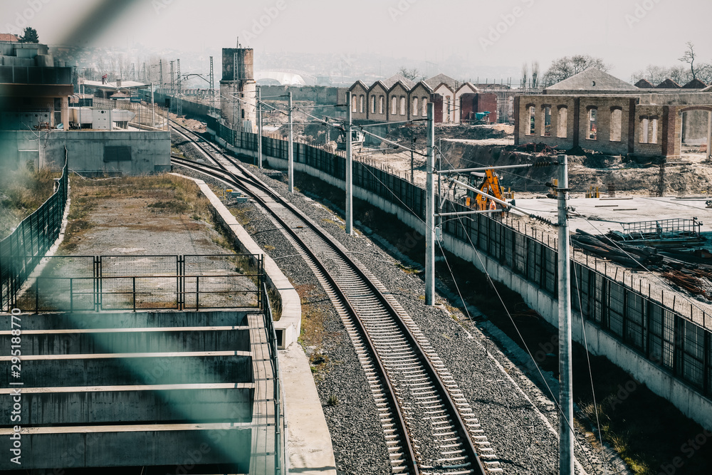 Naklejka premium istanbul rails