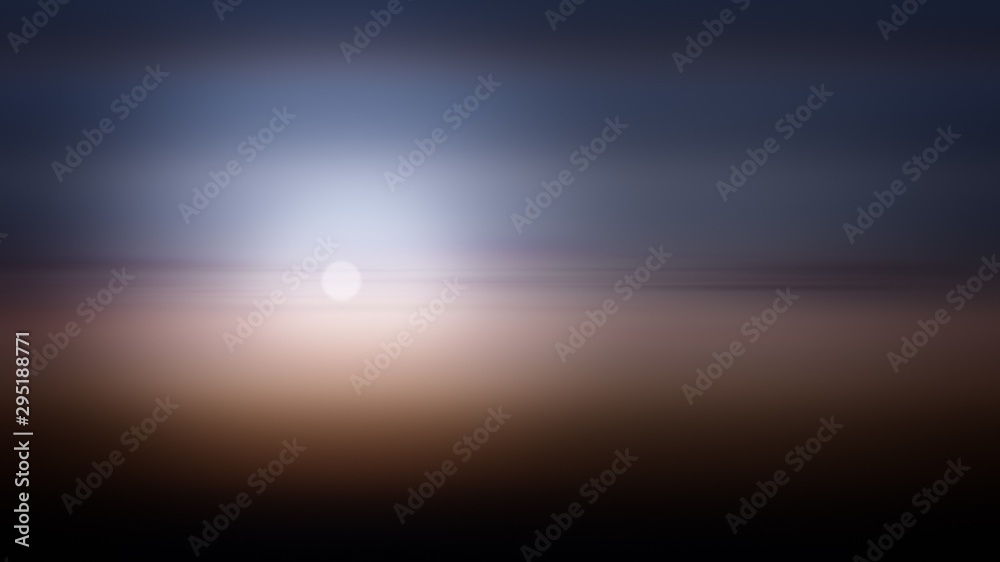 Sunset background illustration gradient abstract, sun colorful.