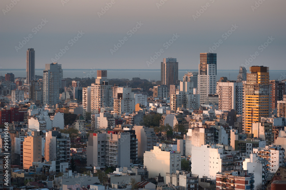 Skycrapers of Buenos Aires city