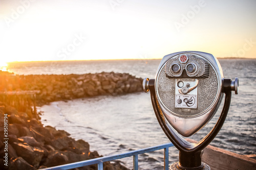 coin operated binoculars