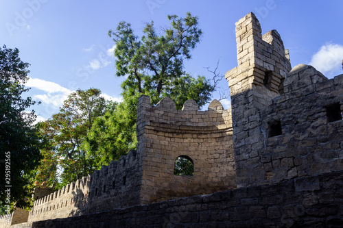 Icheri Sheher, Old Town Baku. Historic city center at capital of Azerbaijan. photo