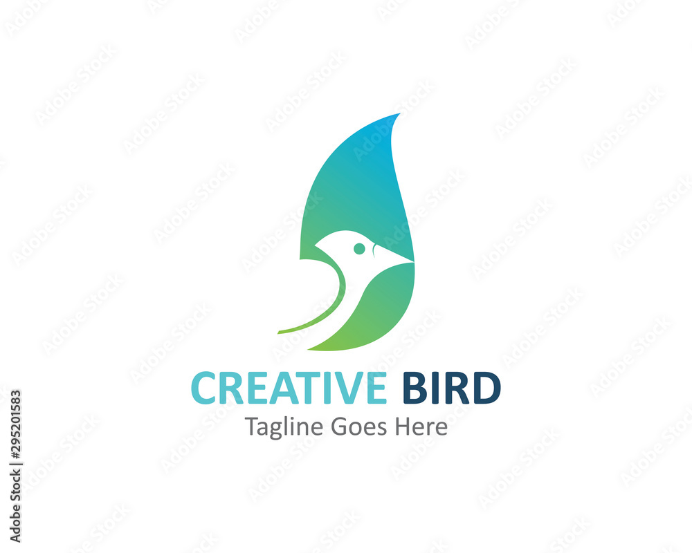 Creative logo design Bird vector template icon Creative logo design Bird vector template icon