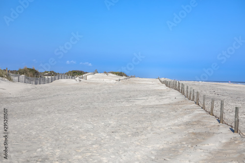 Sand Dunes at South Ocean Beach on Assateague Island