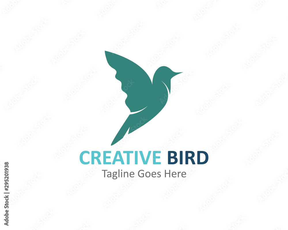 Creative logo design Bird vector template icon Creative logo design Bird vector template icon