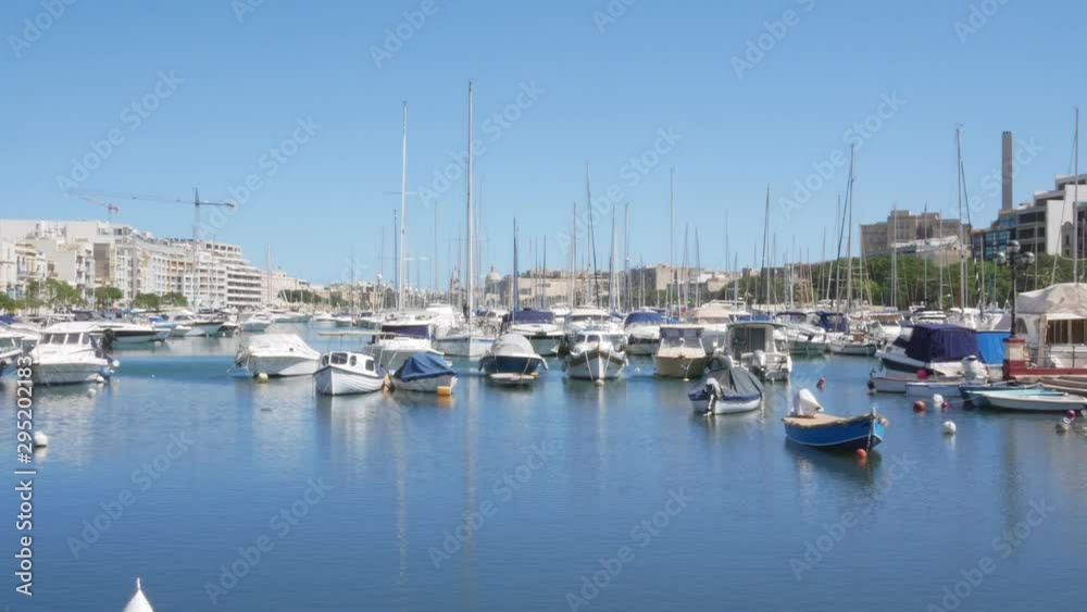 Sliema, Malta, view of the Marina