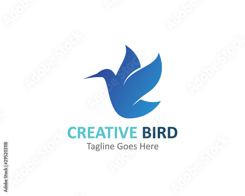 Creative logo design Bird vector template icon