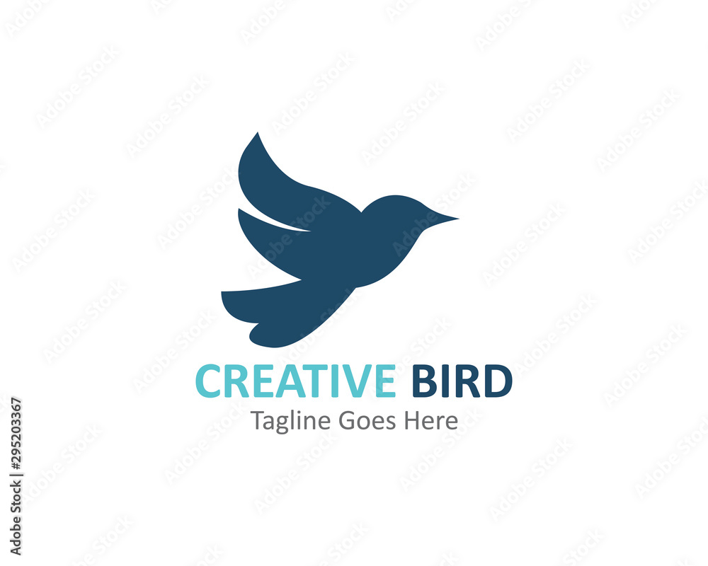 Creative logo design Bird vector template icon Creative logo design Bird vector template icon
