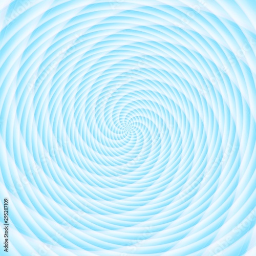 Slika na platnu Abstract background illusion hypnotic illustration, delusion psychedelic