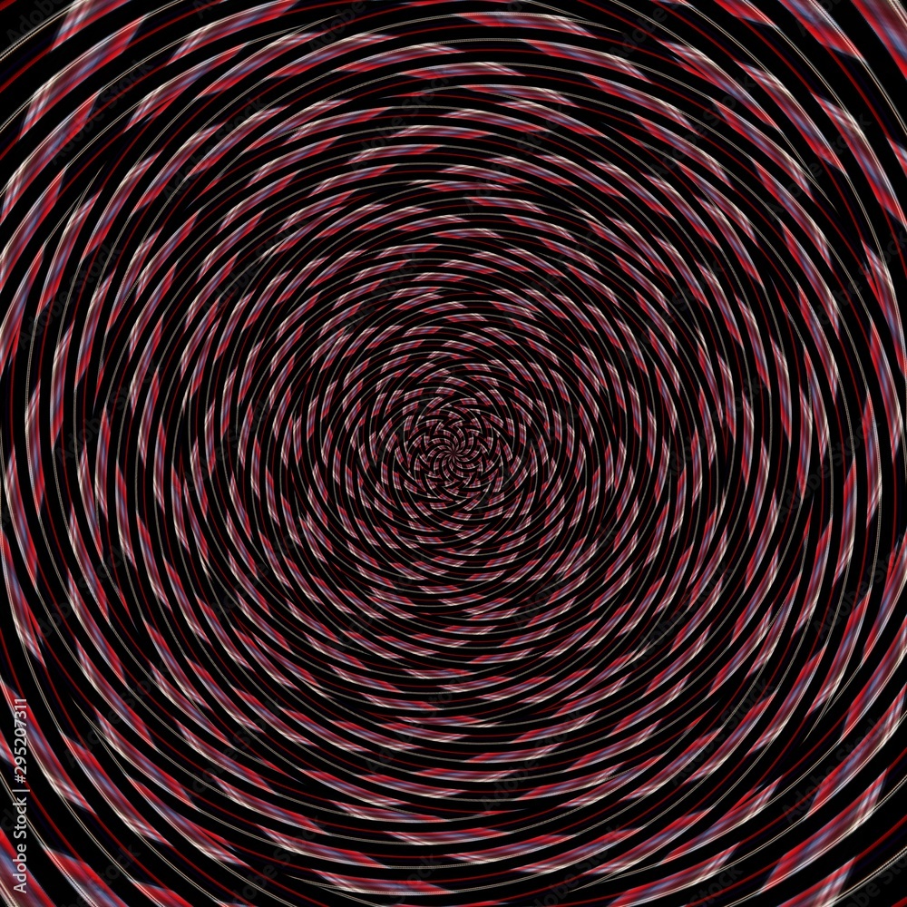 Illusion background spiral pattern zig-zag, design texture.